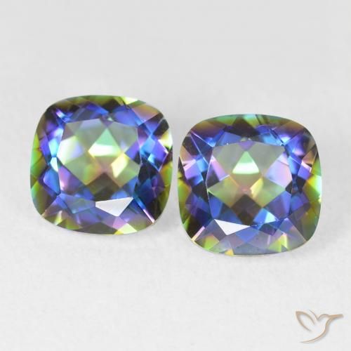 自然派の商品を探す 4.05ct マルチカラー ミスティッククォーツ 宝石, クッションカット, ブラジル からGemSelectで. 在庫あり、世界各国へ発送!