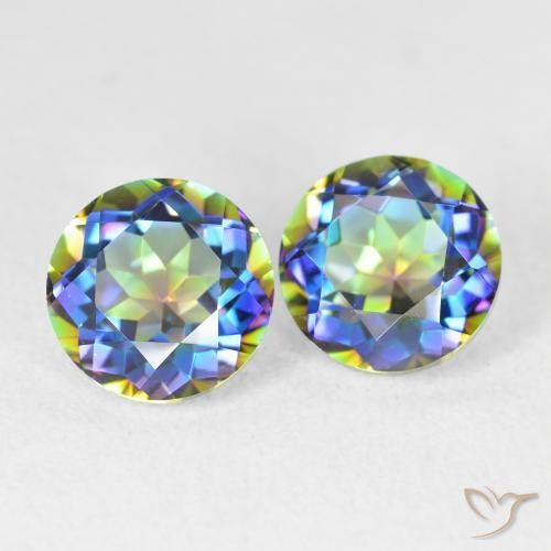 Shop natural 3.99ct マルチカラー ミスティッククォーツ gems, ラウンド, from ブラジル at GemSelect. In stock, global shipping!