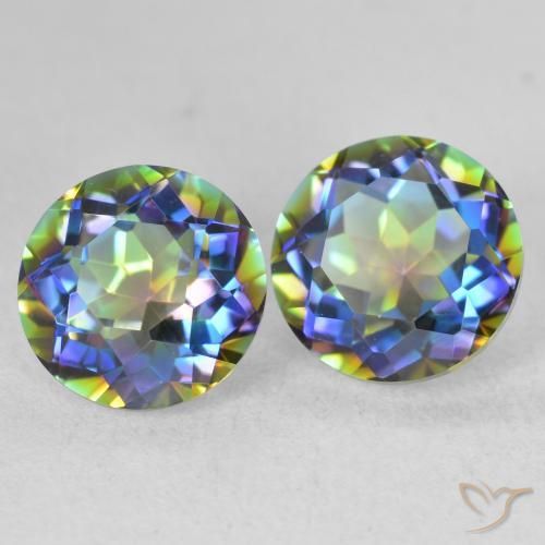 Shop natural 3.74ct マルチカラー ミスティッククォーツ gems, ラウンド, from ブラジル at GemSelect. In stock, global shipping!