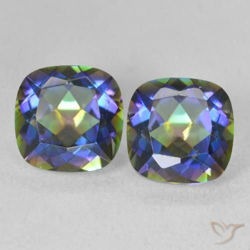 自然派の商品を探す 4.03ct マルチカラー ミスティッククォーツ 宝石, クッションカット, ブラジル からGemSelectで. 在庫あり、世界各国へ発送!