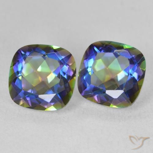 自然派の商品を探す 4.03ct マルチカラー ミスティッククォーツ 宝石, クッションカット, ブラジル からGemSelectで. 在庫あり、世界各国へ発送!