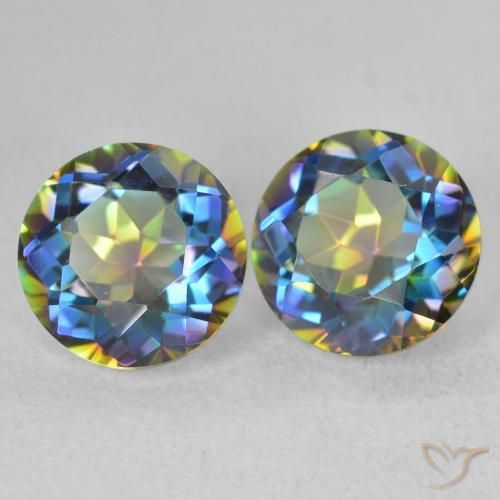 Shop natural 3.88ct マルチカラー ミスティッククォーツ gems, ラウンド, from ブラジル at GemSelect. In stock, global shipping!
