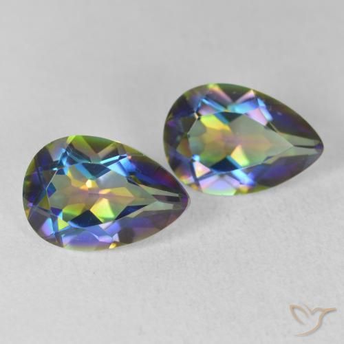 Shop natural 3.65ct マルチカラー ミスティッククォーツ gems, 洋梨の形, from ブラジル at GemSelect. In stock, global shipping!