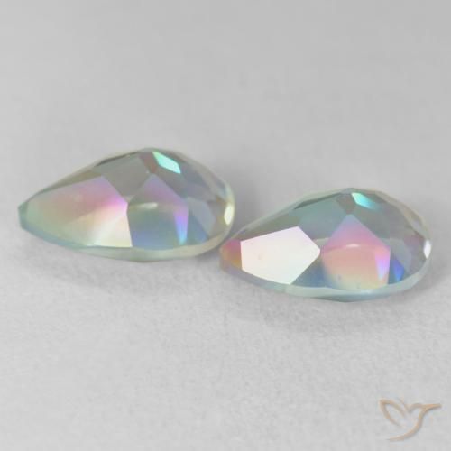 Shop natural 3.65ct マルチカラー ミスティッククォーツ gems, 洋梨の形, from ブラジル at GemSelect. In stock, global shipping!