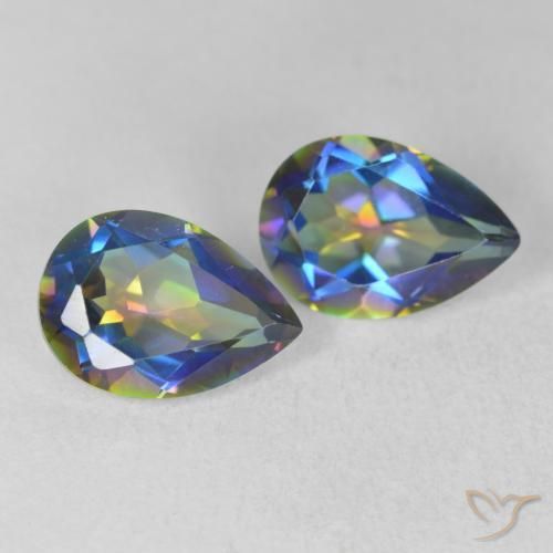 Shop natural 3.58ct マルチカラー ミスティッククォーツ gems, 洋梨の形, from ブラジル at GemSelect. In stock, global shipping!