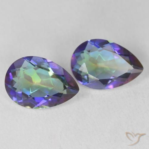 Shop natural 3.68ct マルチカラー ミスティッククォーツ gems, 洋梨の形, from ブラジル at GemSelect. In stock, global shipping!