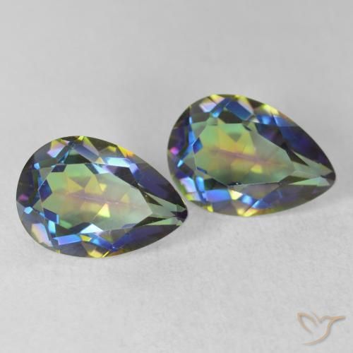 Shop natural 3.87ct マルチカラー ミスティッククォーツ gems, 洋梨の形, from ブラジル at GemSelect. In stock, global shipping!