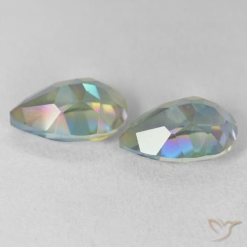 Shop natural 3.87ct マルチカラー ミスティッククォーツ gems, 洋梨の形, from ブラジル at GemSelect. In stock, global shipping!