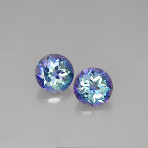 自然派の商品を探す ct トップレインボー ミスティックトパーズ 宝石, ラウンドカット, ブラジル からGemSelectで. 在庫あり、世界各国へ発送!