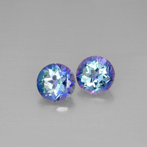 自然派の商品を探す ct トップレインボー ミスティックトパーズ 宝石, ラウンドカット, ブラジル からGemSelectで. 在庫あり、世界各国へ発送!