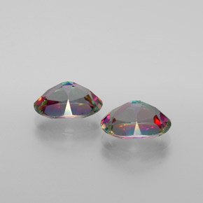 自然派の商品を探す ct マルチカラーレインボー ミスティックトパーズ 宝石, オーバルカット, ブラジル からGemSelectで. 在庫あり、世界各国へ発送!