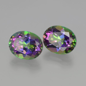 自然派の商品を探す ct レインボー ミスティックトパーズ 宝石, オーバルカット, ブラジル からGemSelectで. 在庫あり、世界各国へ発送!