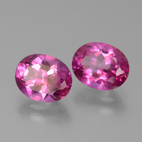 自然派の商品を探す ct 紫がかったピンク ミスティックトパーズ 宝石, オーバルカット, ブラジル からGemSelectで. 在庫あり、世界各国へ発送!