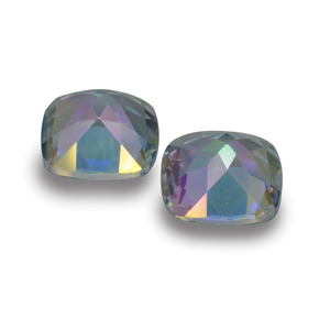 自然派の商品を探す ct マルチカラー ミスティックトパーズ 宝石, クッションカット, ブラジル からGemSelectで. 在庫あり、世界各国へ発送!