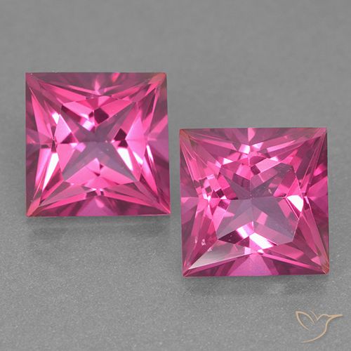 Shop natural 12.94ct ホットピンク ミスティックトパーズ gems, 四角形, from ブラジル at GemSelect. In stock, global shipping!