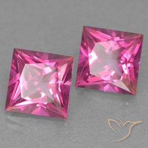 Shop natural 12.94ct ホットピンク ミスティックトパーズ gems, 四角形, from ブラジル at GemSelect. In stock, global shipping!