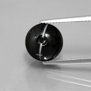 7.45カラットの天然黒オニキス（10.50 mm・球体 / ボール）