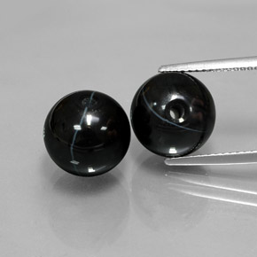 カラットの天然黒オニキス（10.38 mm・球体 / ボール）