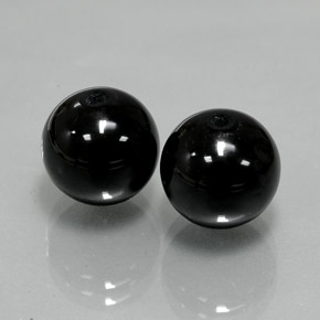 カラットの天然黒オニキス（10.30 mm・球体 / ボール）