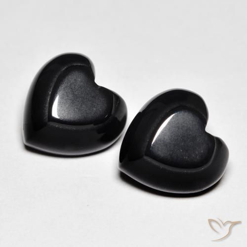 Shop natural 8.41ct ブラック オニキス gems, 心臓, from スリランカ at GemSelect. In stock, global shipping!