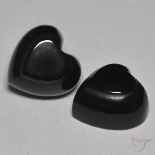 Shop natural 8.54ct ブラック オニキス gems, 心臓, from スリランカ at GemSelect. In stock, global shipping!