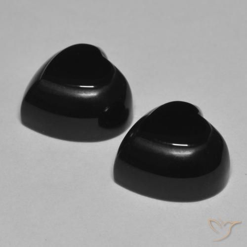 Shop natural 8.54ct ブラック オニキス gems, 心臓, from スリランカ at GemSelect. In stock, global shipping!