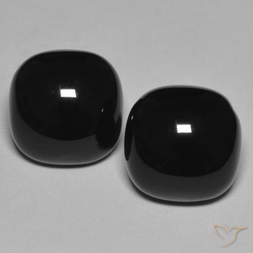 Shop natural 9.68ct ブラック オニキス gems, クッション, from スリランカ at GemSelect. In stock, global shipping!