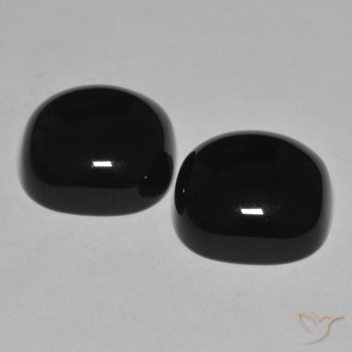 Shop natural 9.56ct ブラック オニキス gems, クッション, from スリランカ at GemSelect. In stock, global shipping!