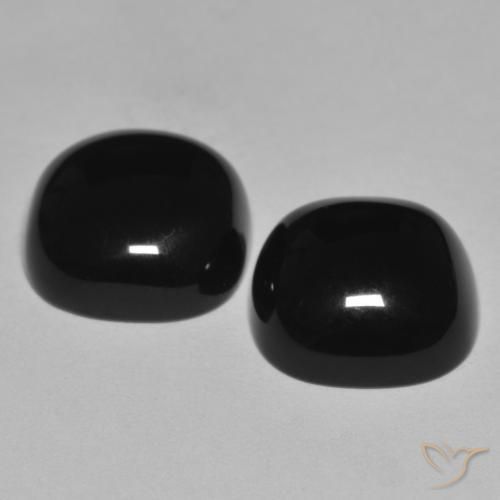 Shop natural 9.56ct ブラック オニキス gems, クッション, from スリランカ at GemSelect. In stock, global shipping!