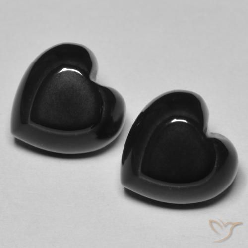 Shop natural 8.67ct ブラック オニキス gems, 心臓, from スリランカ at GemSelect. In stock, global shipping!
