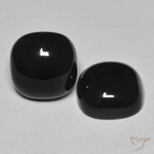 Shop natural 9.65ct ブラック オニキス gems, クッション, from スリランカ at GemSelect. In stock, global shipping!