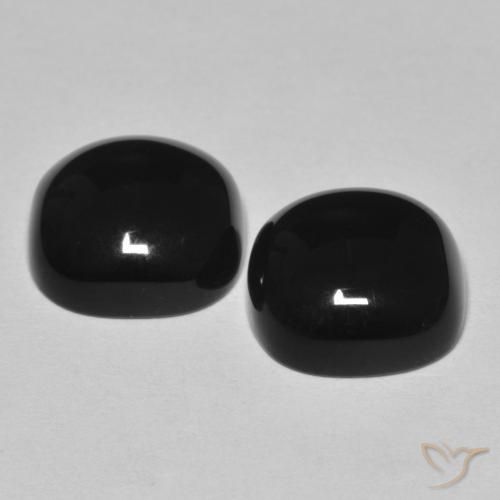 Shop natural 9.65ct ブラック オニキス gems, クッション, from スリランカ at GemSelect. In stock, global shipping!