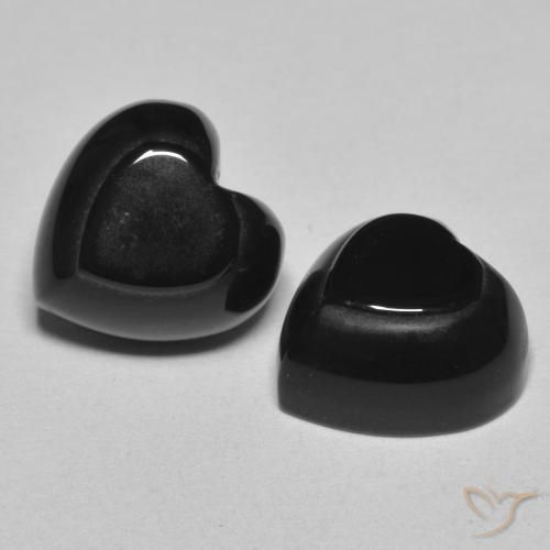 Shop natural 8.64ct ブラック オニキス gems, 心臓, from スリランカ at GemSelect. In stock, global shipping!