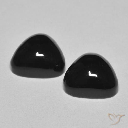 Shop natural 6.48ct ブラック オニキス gems, トリリオン, from スリランカ at GemSelect. In stock, global shipping!