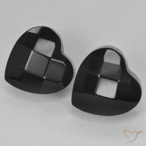 Shop natural 8.61ct ブラック オニキス gems, 心臓, from スリランカ at GemSelect. In stock, global shipping!