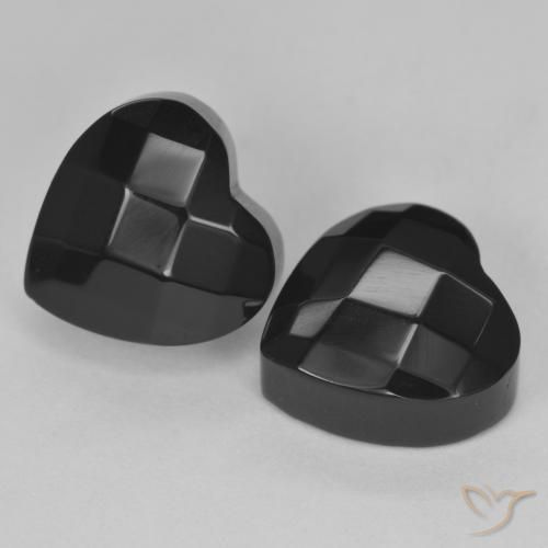 Shop natural 8.51ct ブラック オニキス gems, 心臓, from スリランカ at GemSelect. In stock, global shipping!