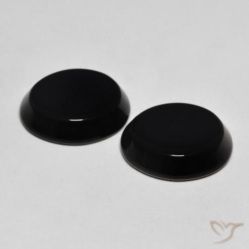 Shop natural 8.18ct ブラック オニキス gems, 楕円形, from スリランカ at GemSelect. In stock, global shipping!