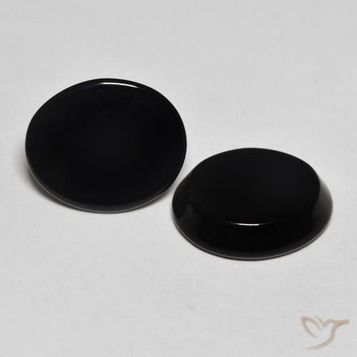 Shop natural 8.06ct ブラック オニキス gems, 楕円形, from スリランカ at GemSelect. In stock, global shipping!