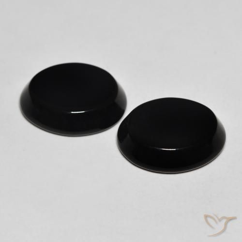 Shop natural 8.06ct ブラック オニキス gems, 楕円形, from スリランカ at GemSelect. In stock, global shipping!