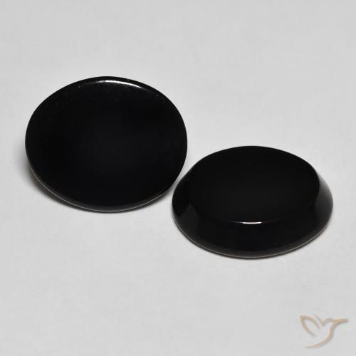 Shop natural 8.07ct ブラック オニキス gems, 楕円形, from スリランカ at GemSelect. In stock, global shipping!