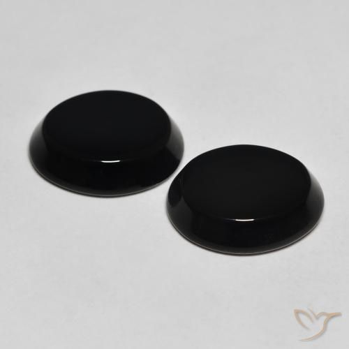 Shop natural 8.07ct ブラック オニキス gems, 楕円形, from スリランカ at GemSelect. In stock, global shipping!