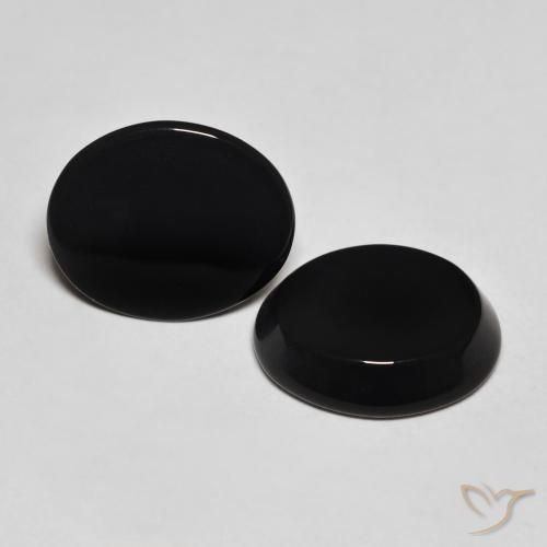 Shop natural 8.12ct ブラック オニキス gems, 楕円形, from スリランカ at GemSelect. In stock, global shipping!