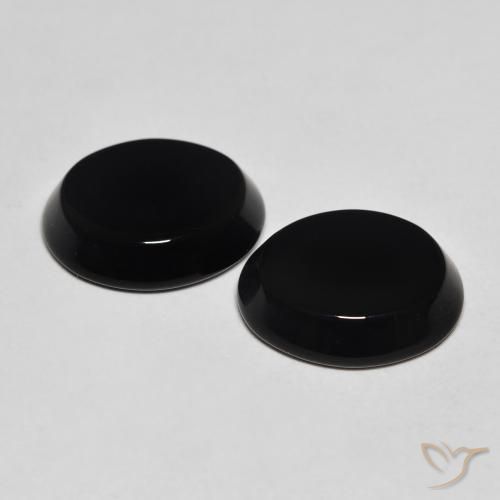 Shop natural 8.12ct ブラック オニキス gems, 楕円形, from スリランカ at GemSelect. In stock, global shipping!