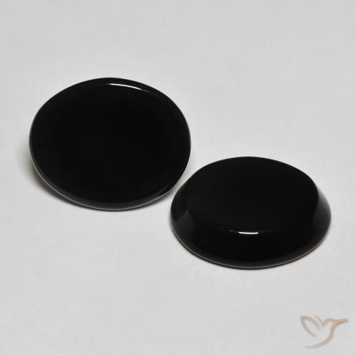Shop natural 8.25ct ブラック オニキス gems, 楕円形, from スリランカ at GemSelect. In stock, global shipping!