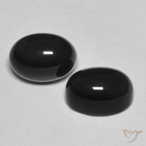 Shop natural 2.38ct ブラック オニキス gems, 楕円形, from スリランカ at GemSelect. In stock, global shipping!