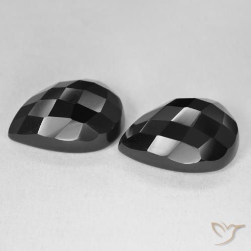 Shop natural 19.62ct ブラック オニキス gems, 洋梨の形, from スリランカ at GemSelect. In stock, global shipping!