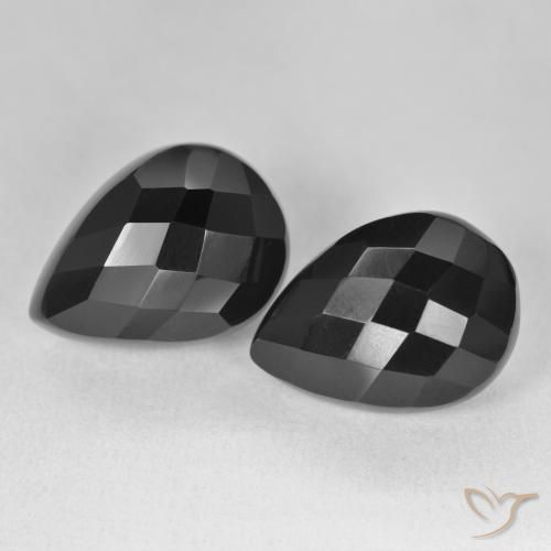 Shop natural 22.32ct ブラック オニキス gems, 洋梨の形, from スリランカ at GemSelect. In stock, global shipping!