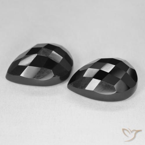 Shop natural 20.57ct ブラック オニキス gems, 洋梨の形, from スリランカ at GemSelect. In stock, global shipping!