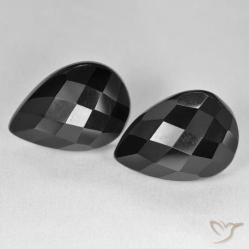 Shop natural 17.54ct ブラック オニキス gems, 洋梨の形, from スリランカ at GemSelect. In stock, global shipping!
