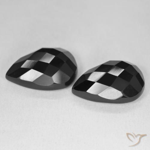 Shop natural 17.54ct ブラック オニキス gems, 洋梨の形, from スリランカ at GemSelect. In stock, global shipping!